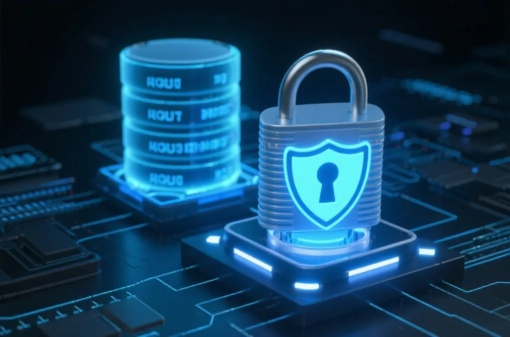 加密与安全数据存储示意