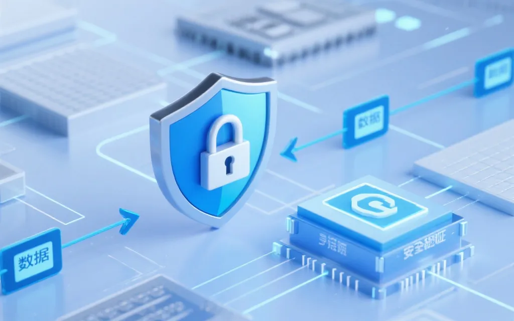 信息安全与数据加密流程示意图