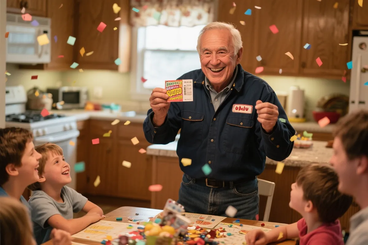 卡车司机两年内两中彩票大奖：揽下568万，只为与家人去旅行 - 封面图